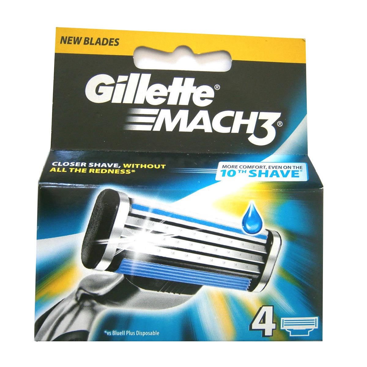 Gillette Mach3 Recambio 4Ud.